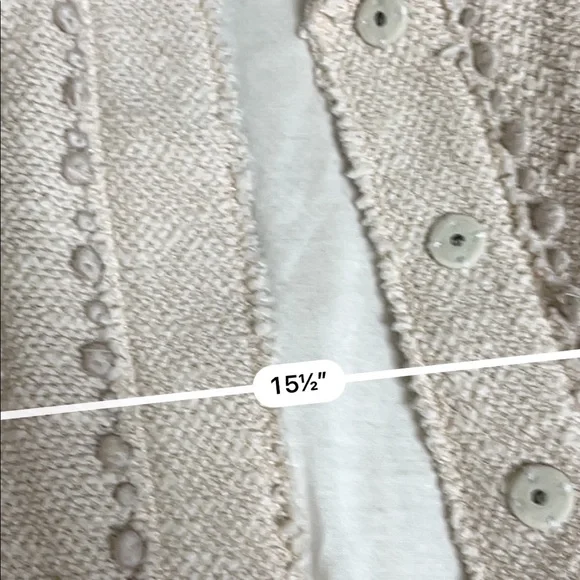 Rebecca Taylor Boucle pale pink jacket Size 4 - Picture 6 of 7